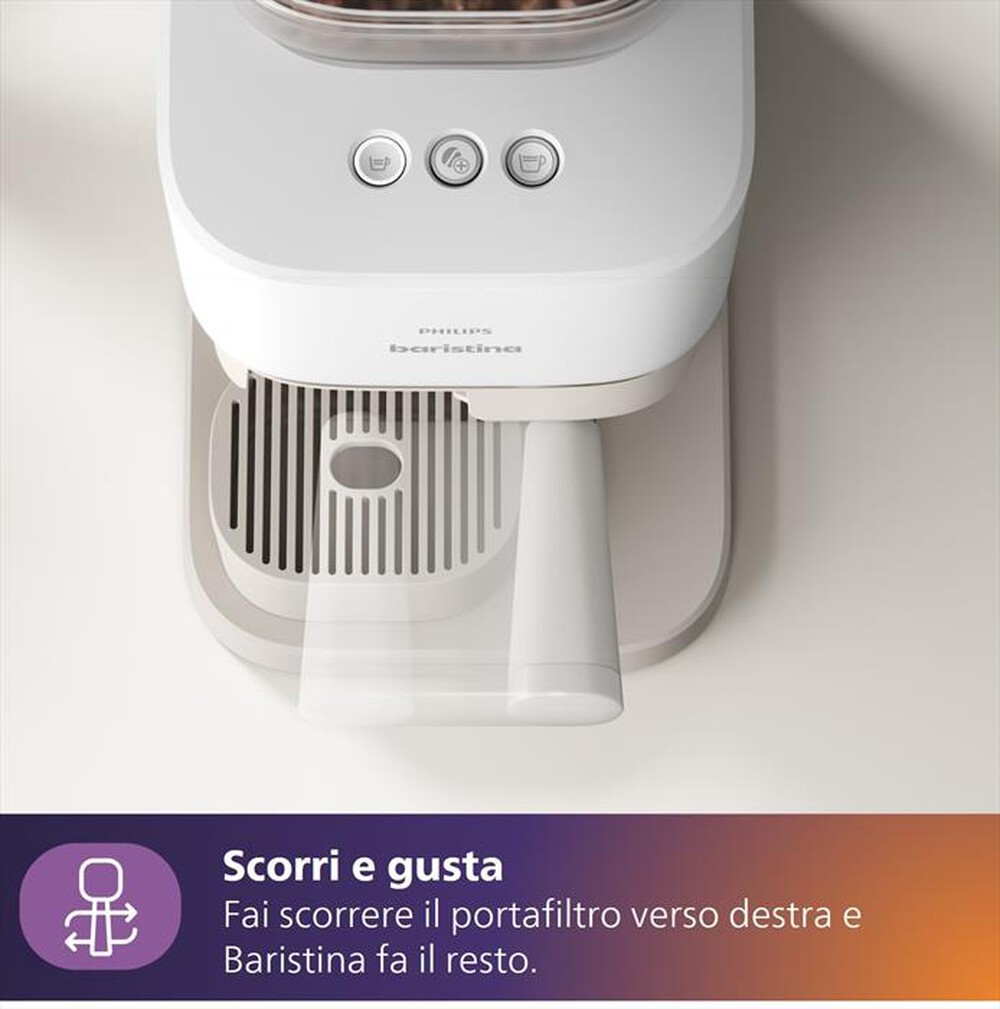 Immagine del prodotto PHILIPS - Macchina da caff&egrave; Baristina BAR300/00-Bianco