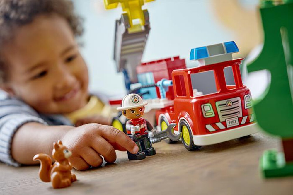 Immagine del prodotto LEGO - DUPLO Autopompa con manichetta e pompiere - 10473-Multicolore