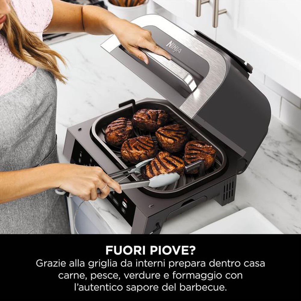 Immagine del prodotto NINJA - Friggitrice ad aria 6-IN-1 MAX GRILL & AIR FRYER-Grigio e Argento