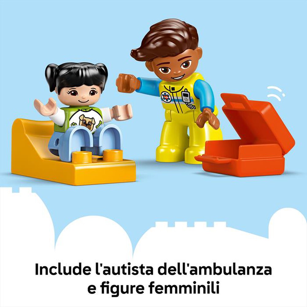 Immagine del prodotto LEGO - DUPLO Town Ambulanza e autista 10447