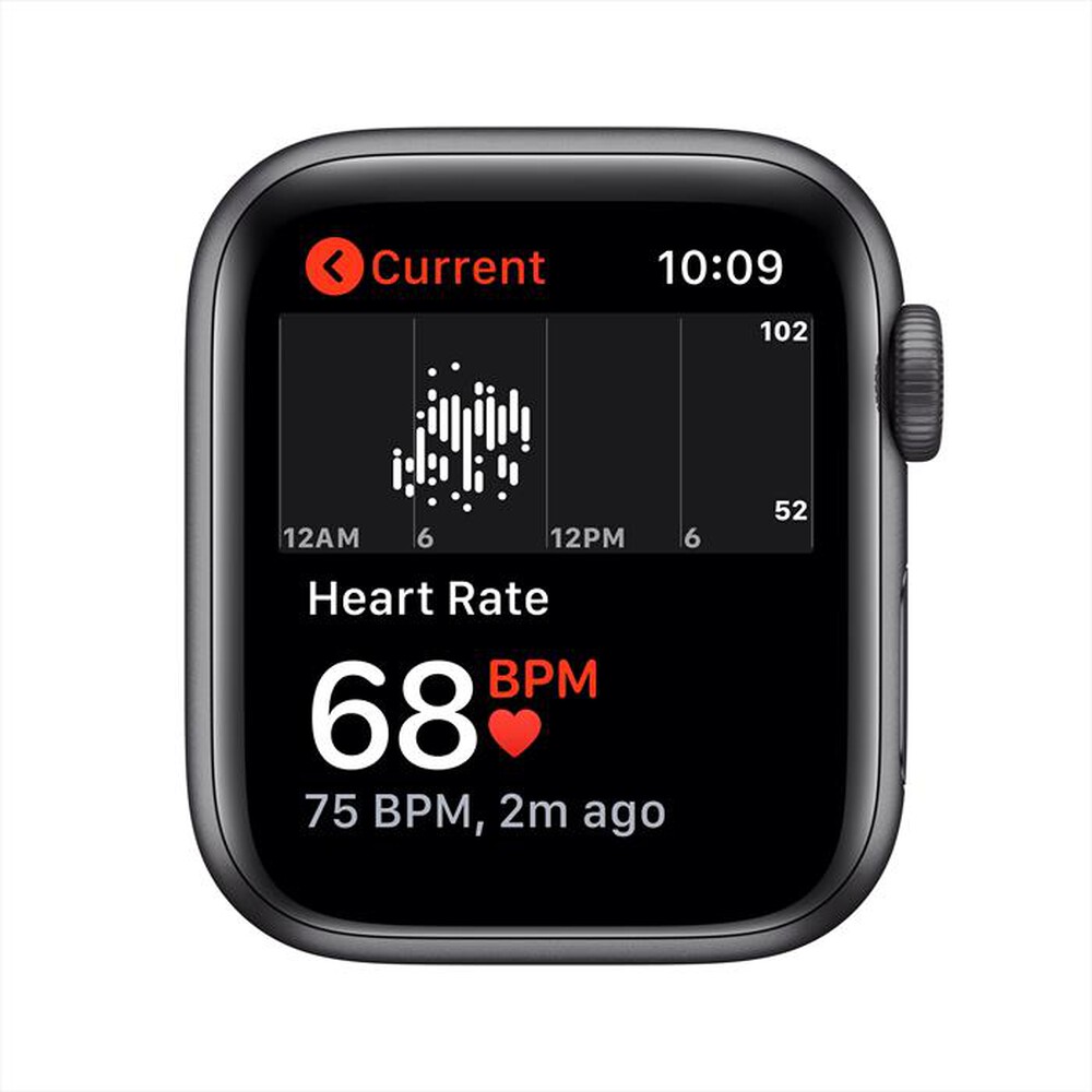 "APPLE - Watch SE GPS 40mm Alluminio Space Grey-Cinturino Sport Nero"