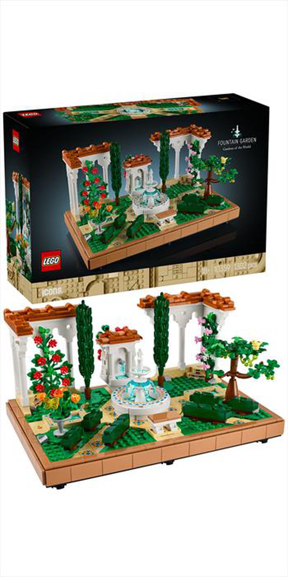 Immagine del prodotto LEGO - ICONS Il giardino della fontana 10359