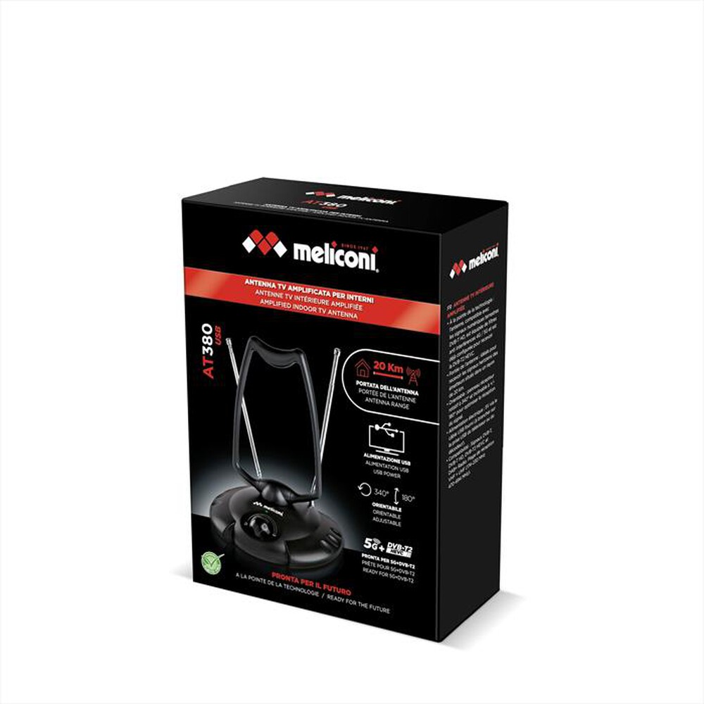 "MELICONI - AT 380 USB-Grigio antracite"