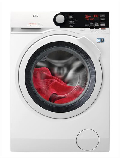 AEG - Lavasciuga L7WEE963 9/6 Kg Classe E-Bianco/oblò bianco