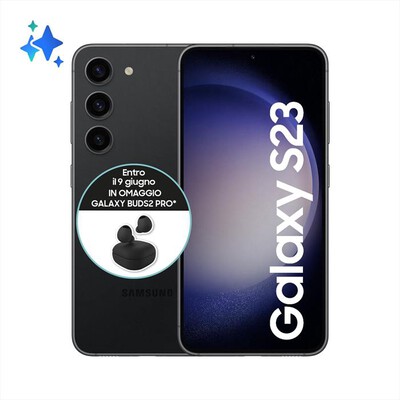 SAMSUNG - Galaxy S23 8+256GB-Phantom Black