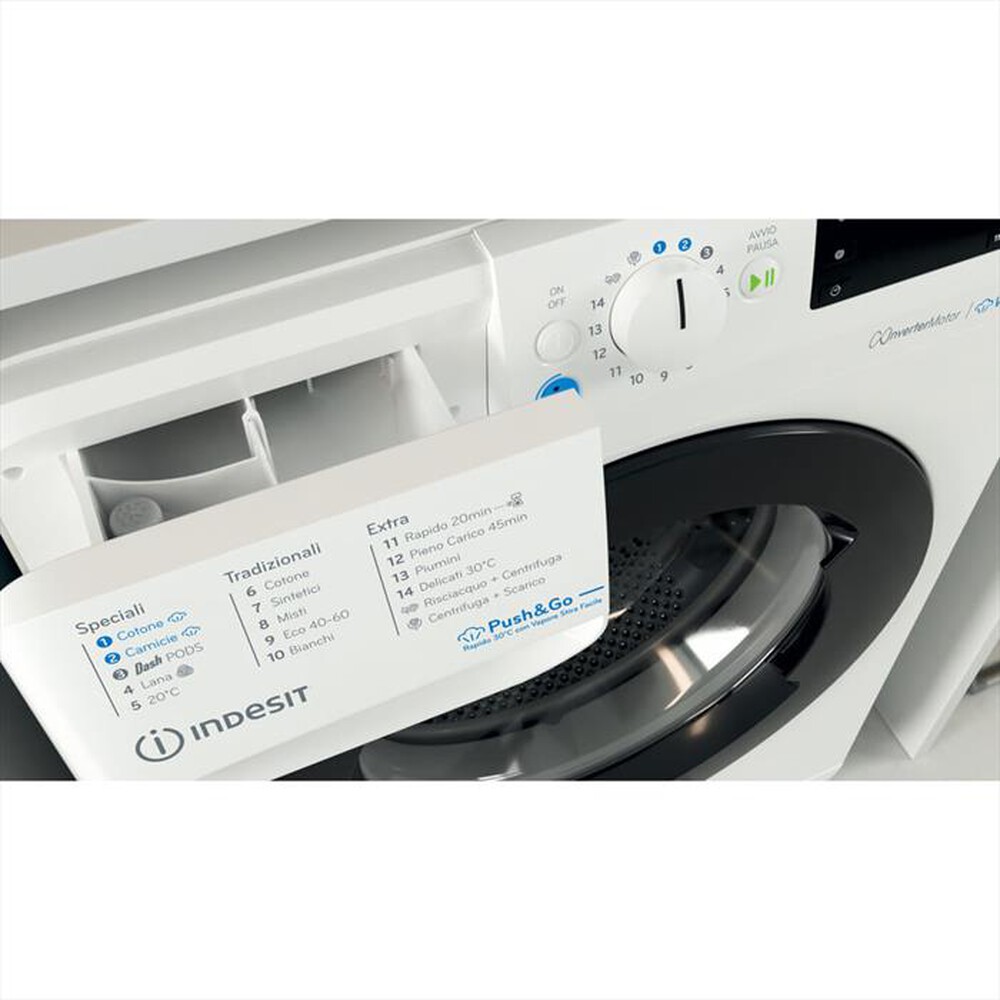 Immagine del prodotto INDESIT - Lavatrice INNEX STEAM BWE 101496X WKV IT 10 Kg-Bianco