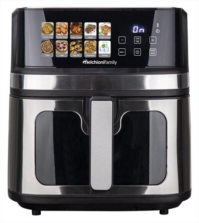 MELCHIONI FAMILY - Friggitrice ad aria GAIA PLUS-Nero /Plastica
