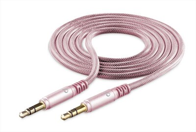 CELLULARLINE - LAAUXMUSICP Cavo AUX-Aux Music Cable-iPhone/iPad-Rosa
