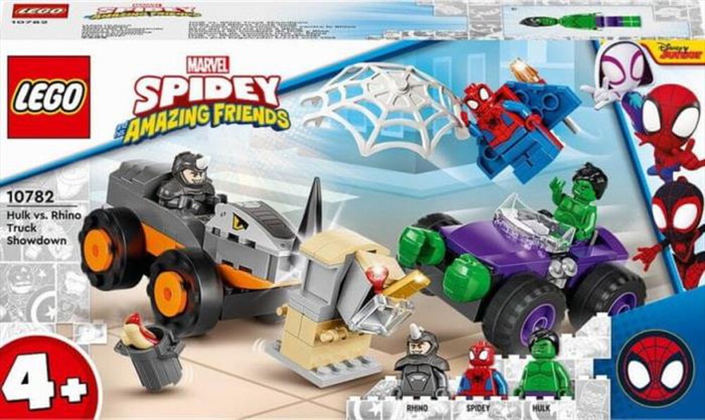 "LEGO - SPIDERMAN RESA DEI CONTI TRA HULK E RHINO - 10782"
