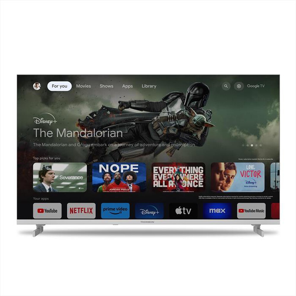 "THOMSON - Smart TV LED UHD 4K 43\" 43UG4S14W-Bianco"