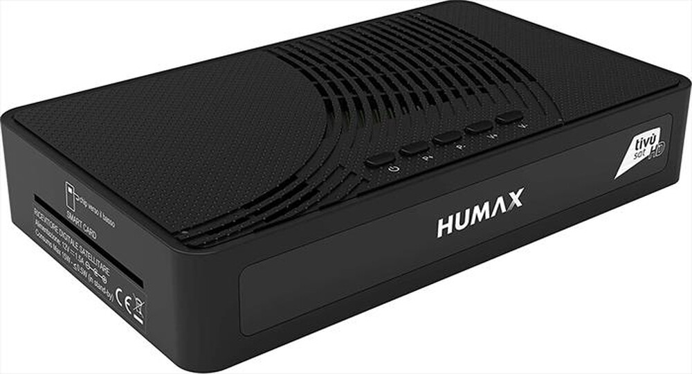 "HUMAX - Decoder digitale HD-3601S2 + SCHEDA TIVUSAT-Nero"