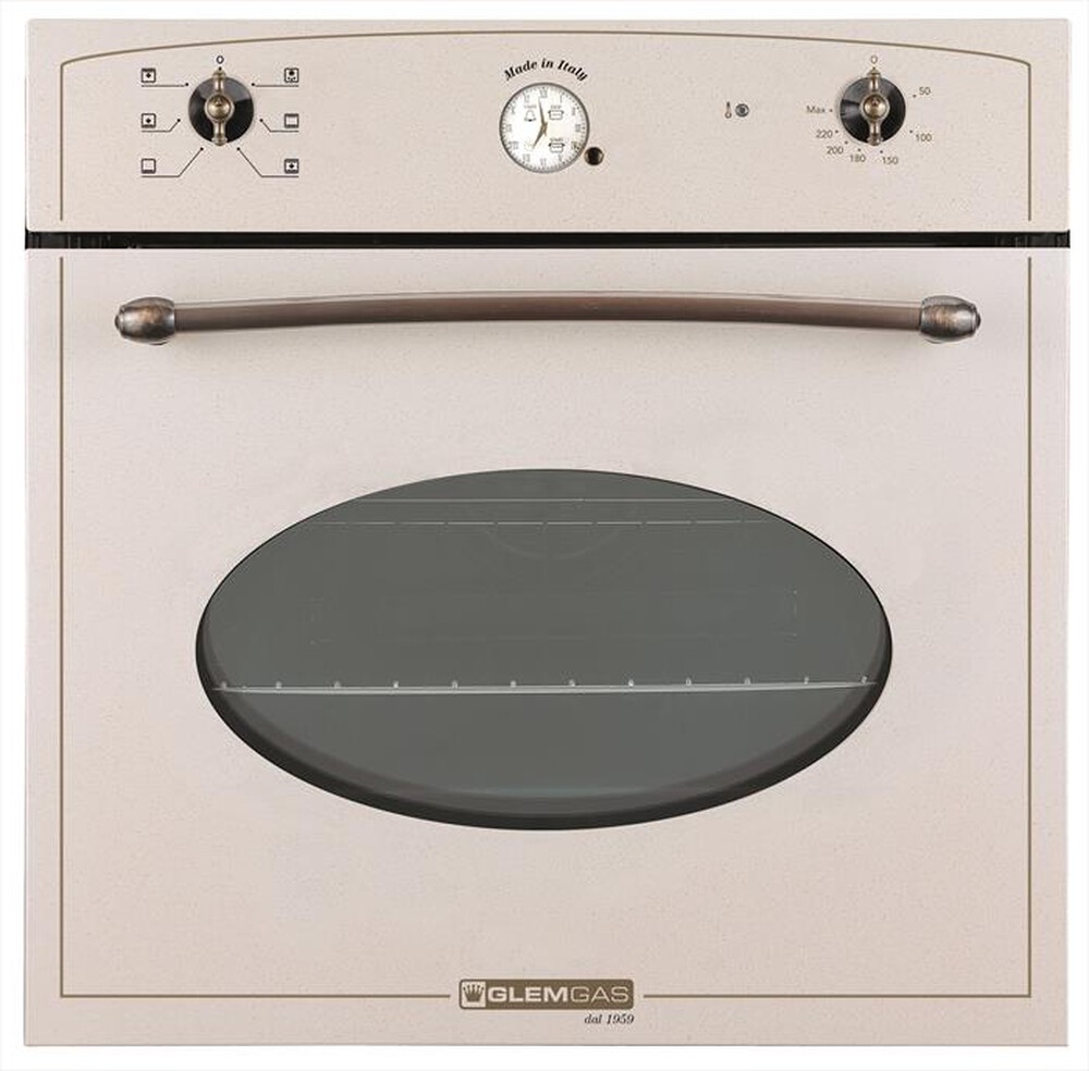 "GLEM GAS - Forno incasso elettrico GFT64SA Classe A-SABBIA"