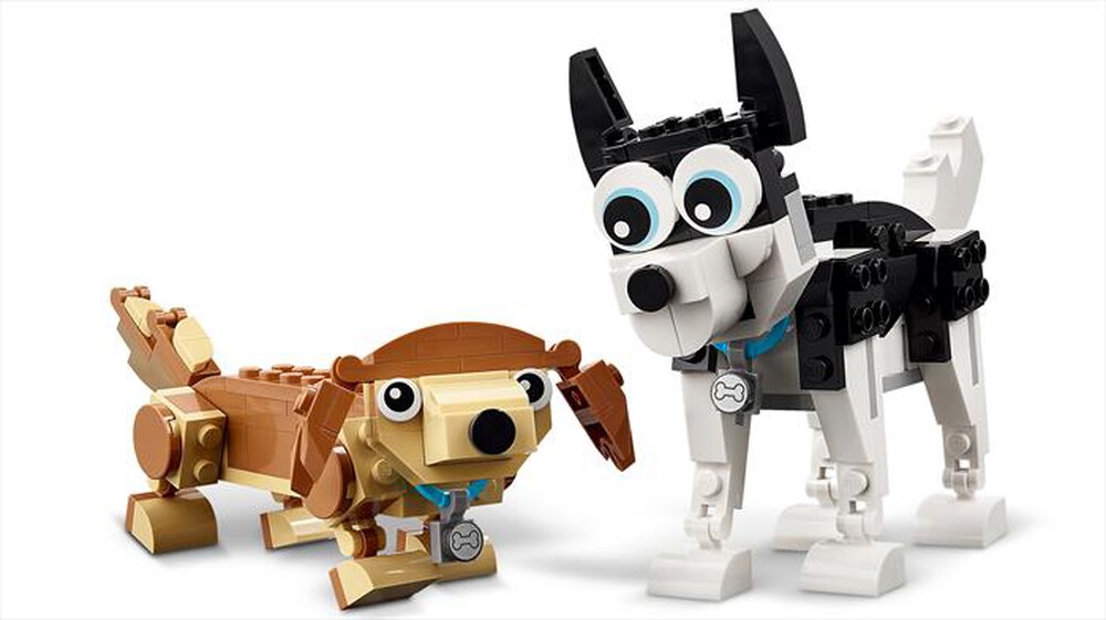 "LEGO - CREATOR 3IN1 Adorabili cagnolini - 31137-Multicolore"