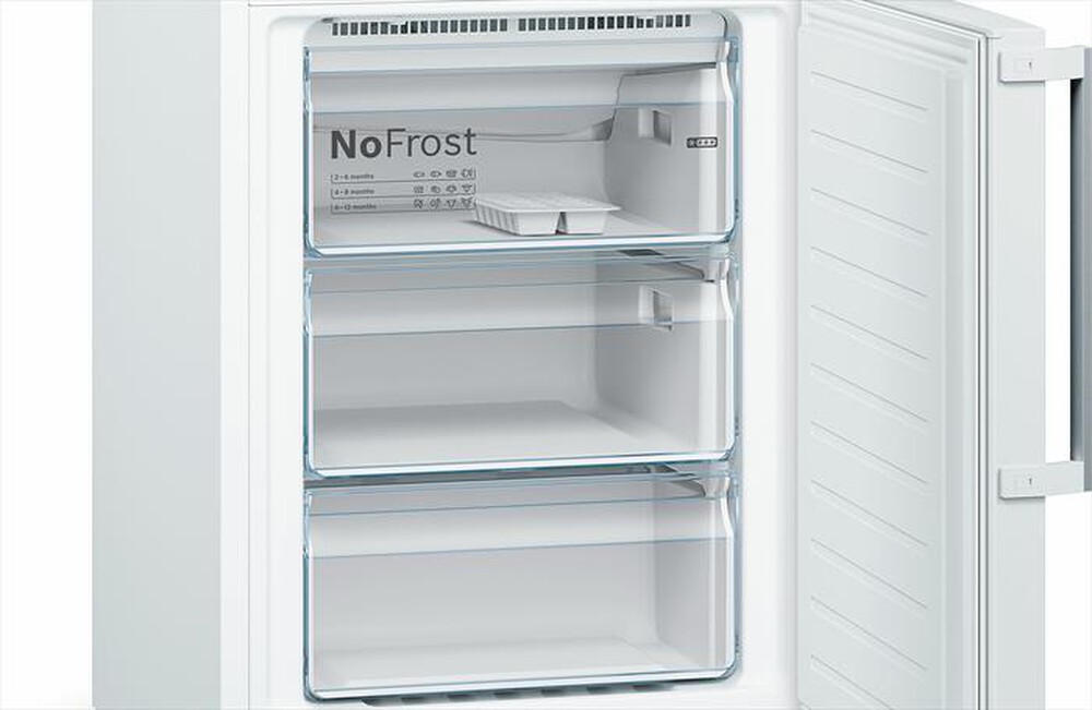 "BOSCH - Frigorifero combinato KGN39VWEQ Classe E-Bianco"