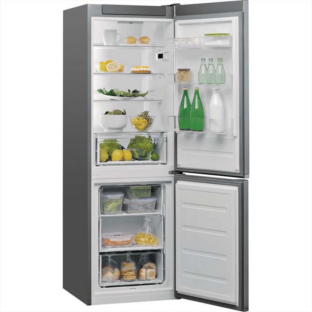 "WHIRLPOOL - Frigorifero combinato W5 821E OX 2 Classe E"