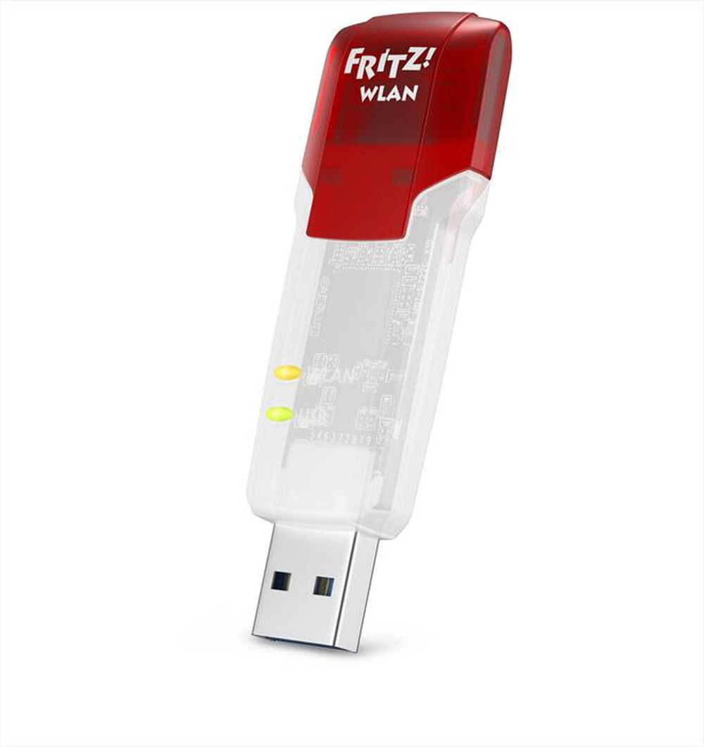 "FRITZ! - WLAN Stick AC 860-Bianco/Rosso"
