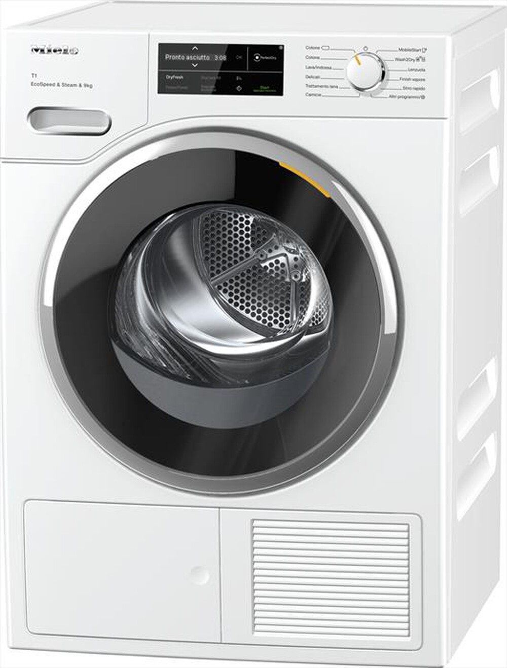 "MIELE - Asciugatrice TWL 780 WP ECOSPEED STEAM- 9 Kg -A+++"
