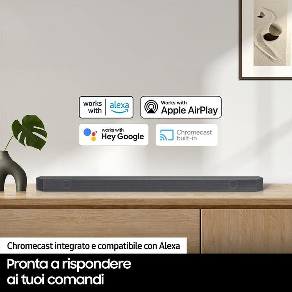 "SAMSUNG - Soundbar HW-Q800B/ZF-Titan Black"