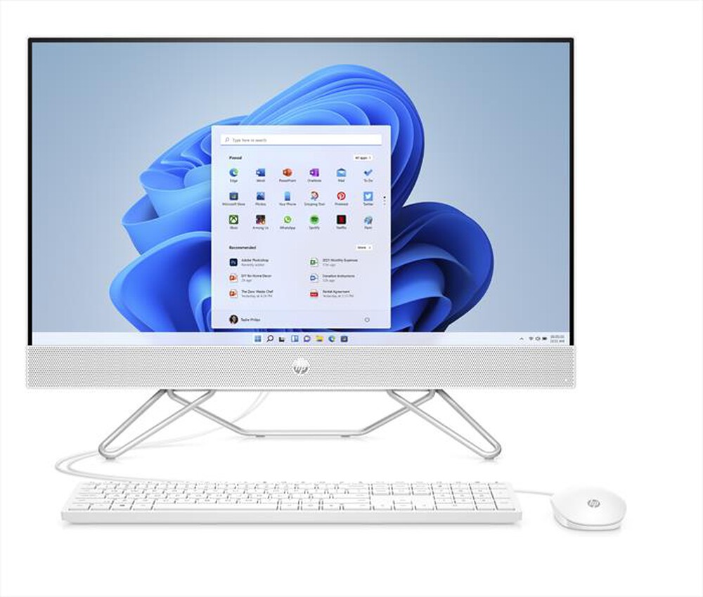 "HP - ALL-IN-ONE 27-CB0005NL-Snow white"