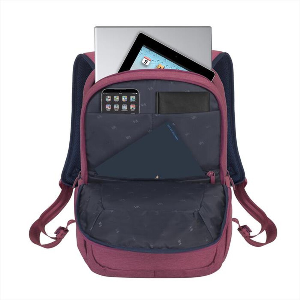"RIVACASE - 7760 ZAINO PER NOTEBOOK DA 15,6\"-Rosso"