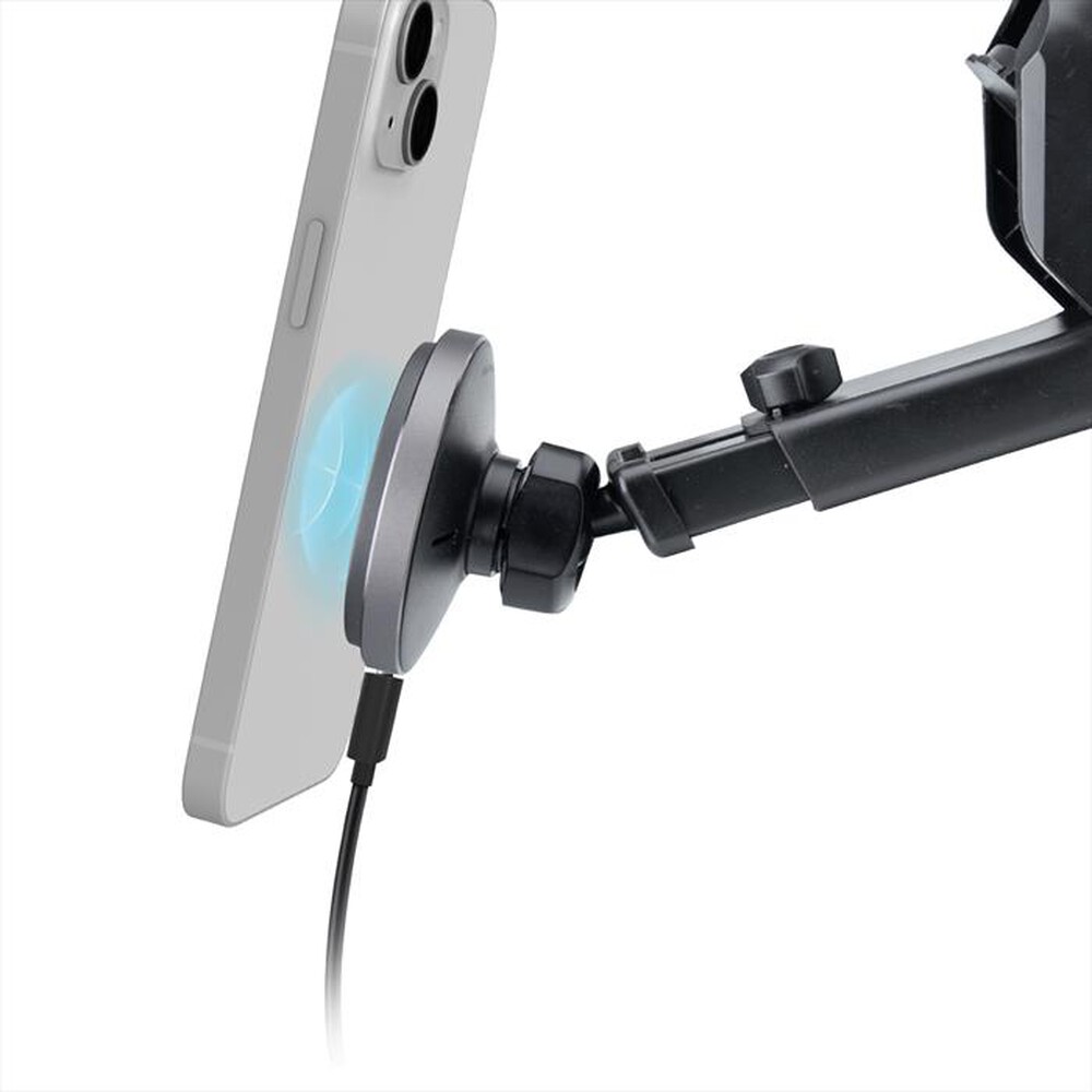 "SBS - Supporto auto wireless TESUPMAGEXTWIR15W-Nero"