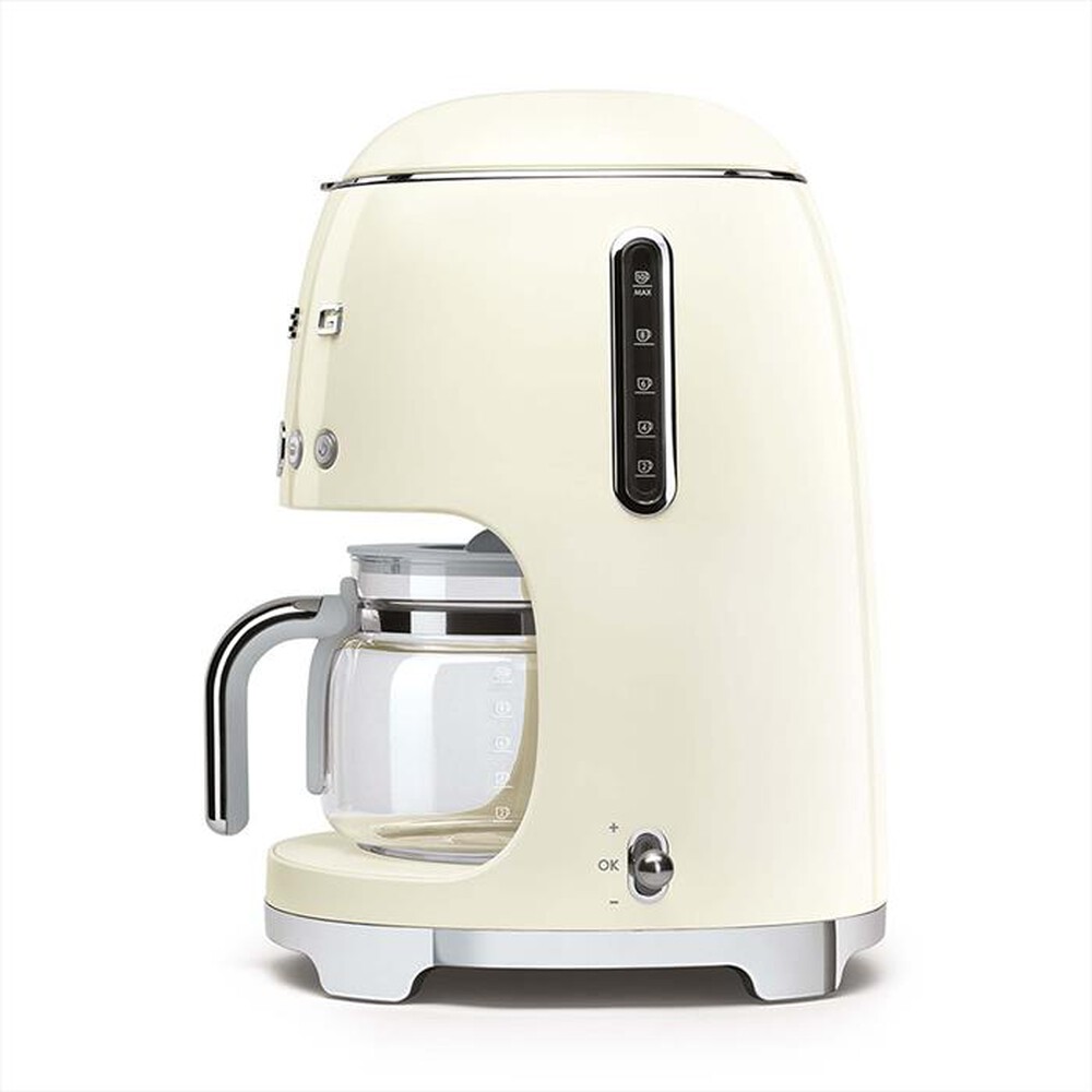 "SMEG - Macchina da Caffè Filtro 50's Style – DCF02CREU-panna"