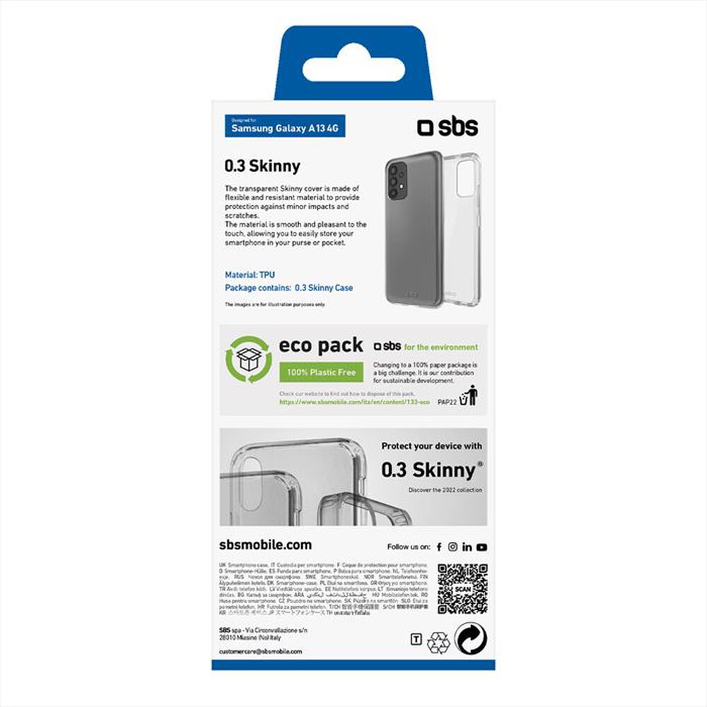 Immagine del prodotto SBS - TESKINSAA134GT-Trasparente