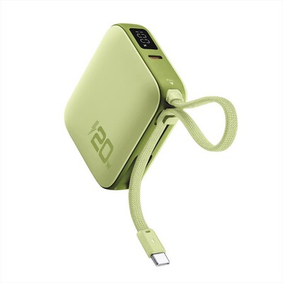 CELLULARLINE - Power bank POCKET 10000 MAH 20W PORTA USB-C-Verde