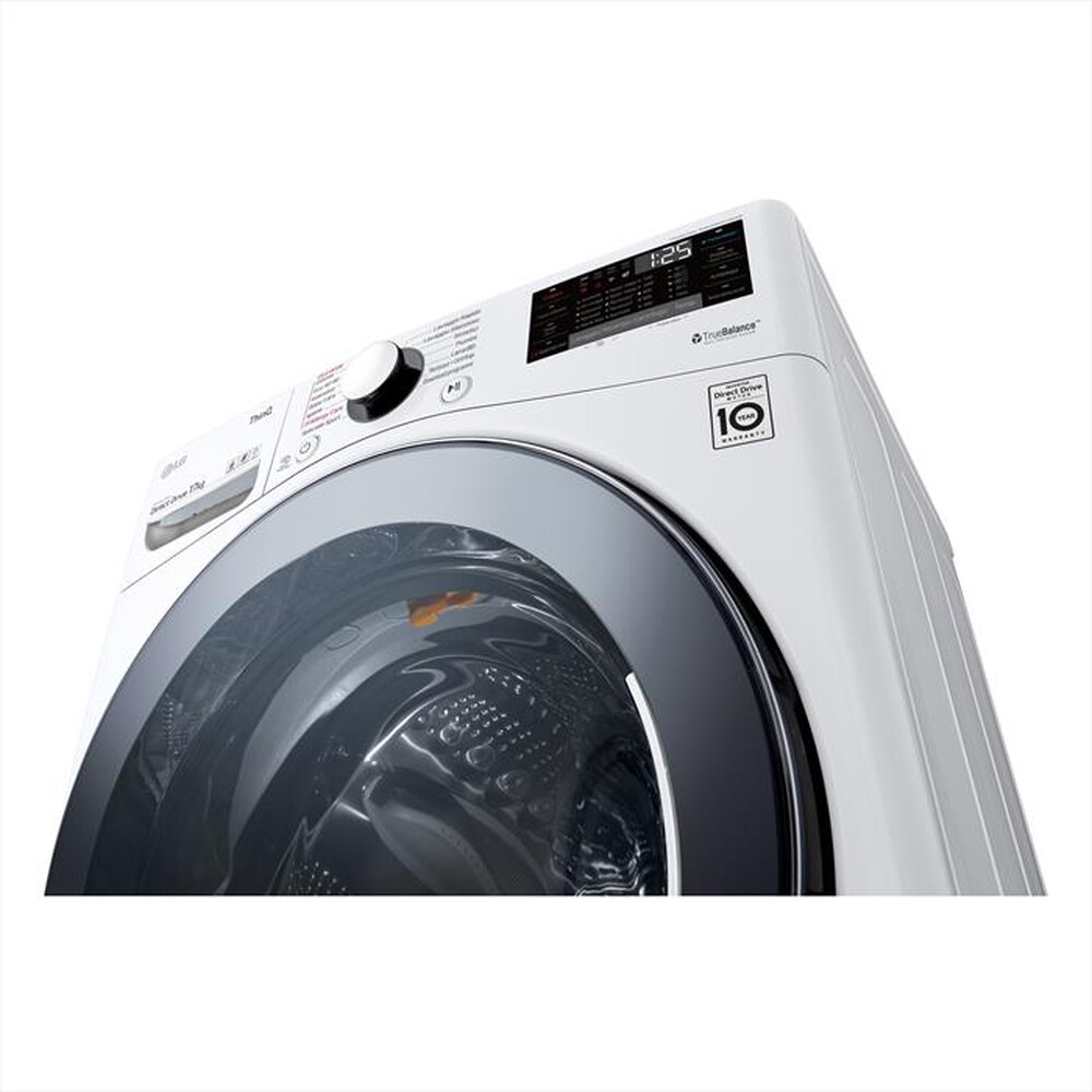 "LG - Lavatrice F1P1CY2W 17 Kg Classe E-WHITE"