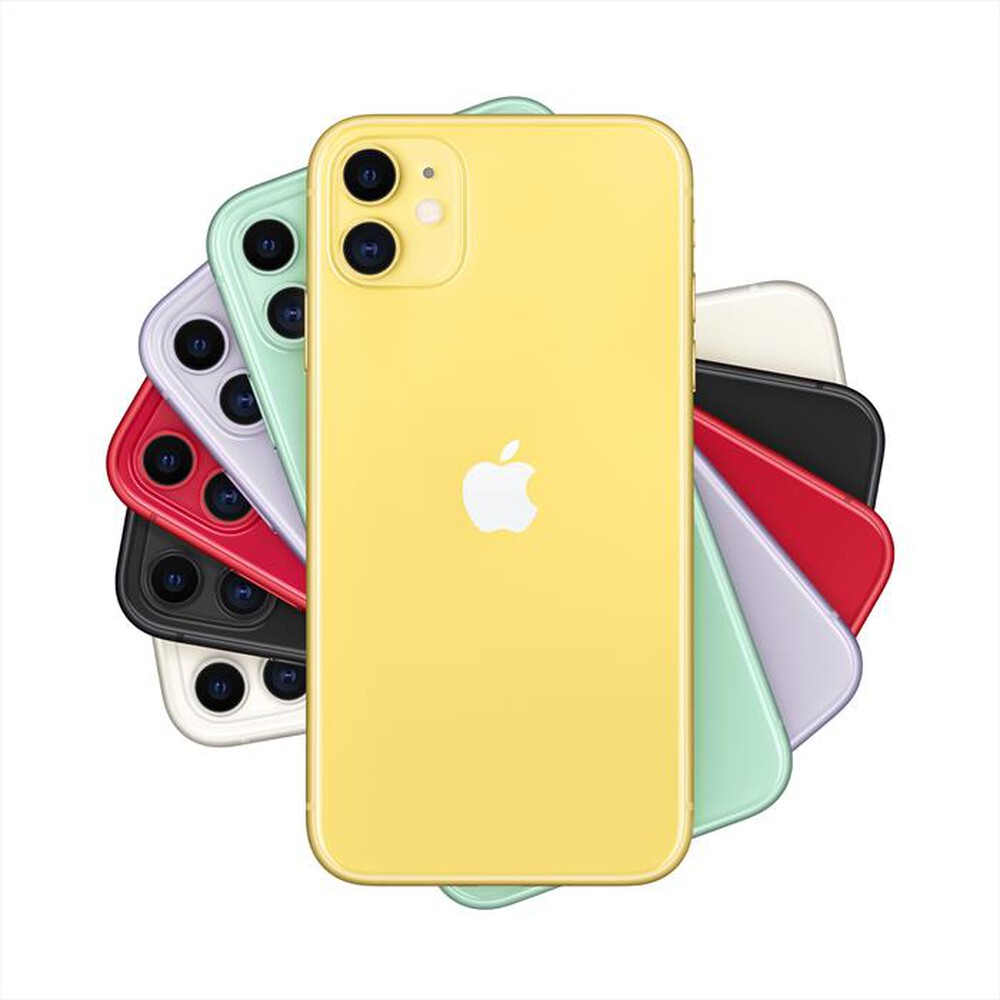 "APPLE - iPhone 11 128GB (Senza accessori)-Giallo"