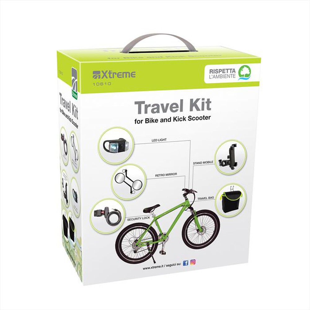 "XTREME - TRAVEL KIT-NERO"