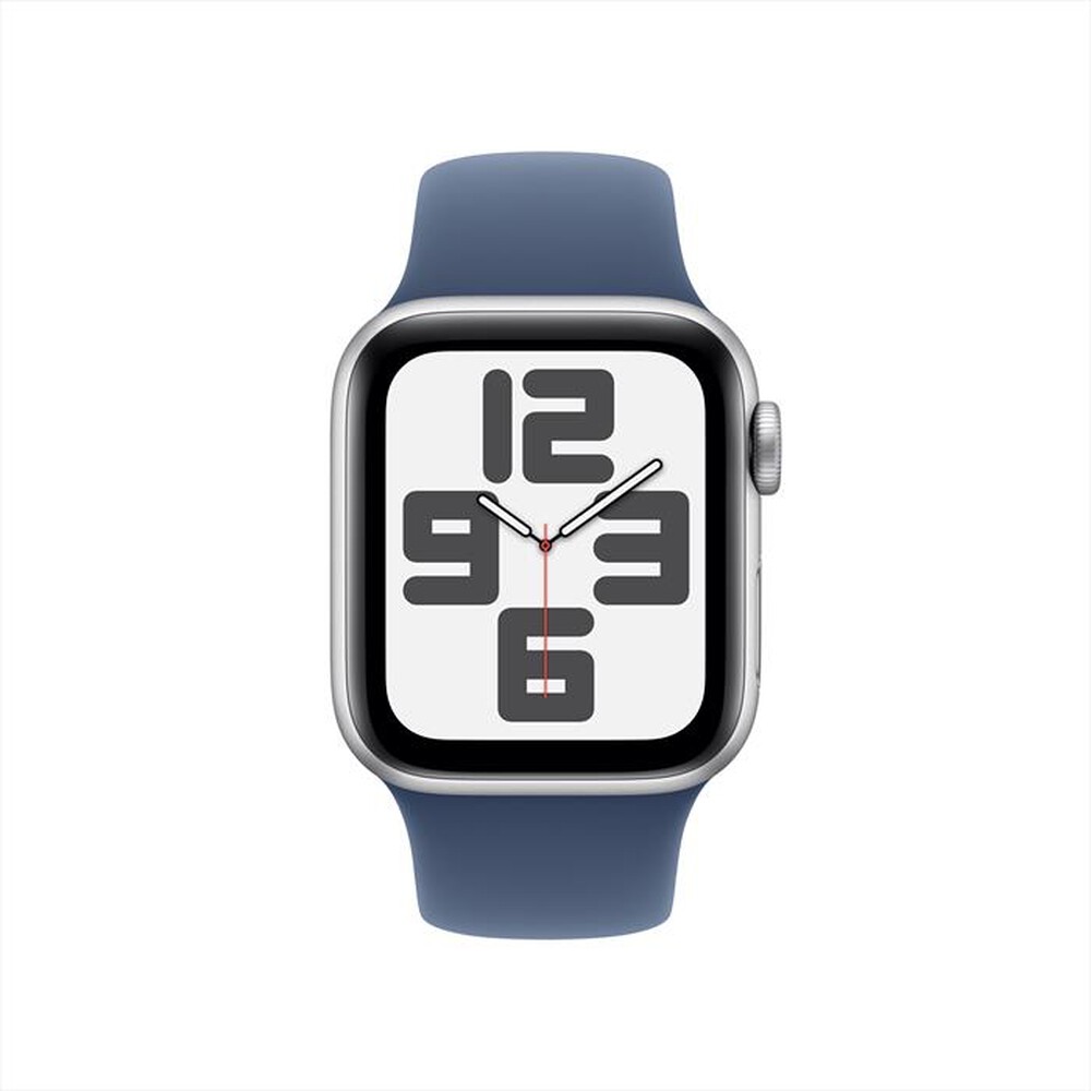"APPLE - Watch SE GPS 40mm Cassa Alluminio-Argento Sport Band Denim - M/L"