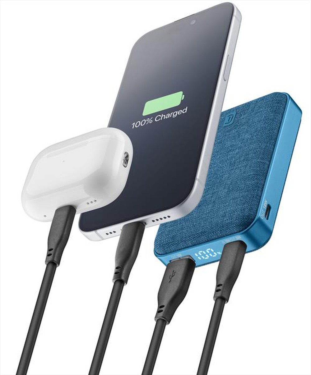 Immagine del prodotto CELLULARLINE - POWER BANK GLAM-Blu