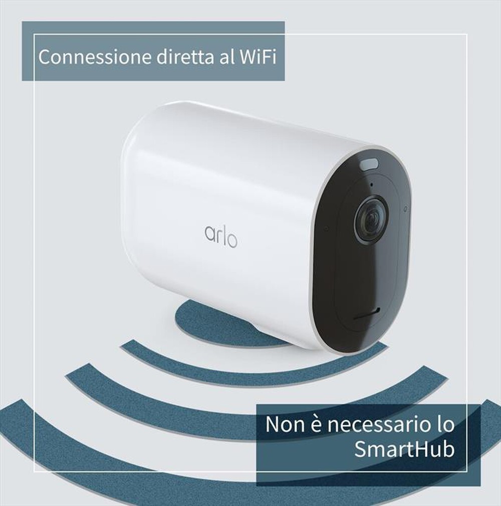"ARLO - PRO 4 XL PACK DA 3 TELECAMERE-White"