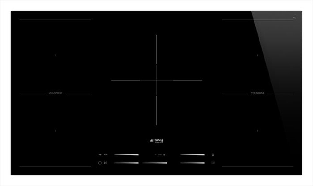 "SMEG - Piano cottura induzione SI2M7953D 90 cm-nero"