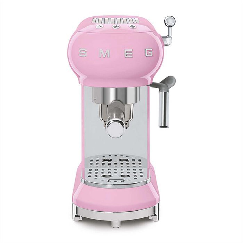 "SMEG - Macchina da Caffè Manuale 50's Style – ECF01PKEU-rosa"