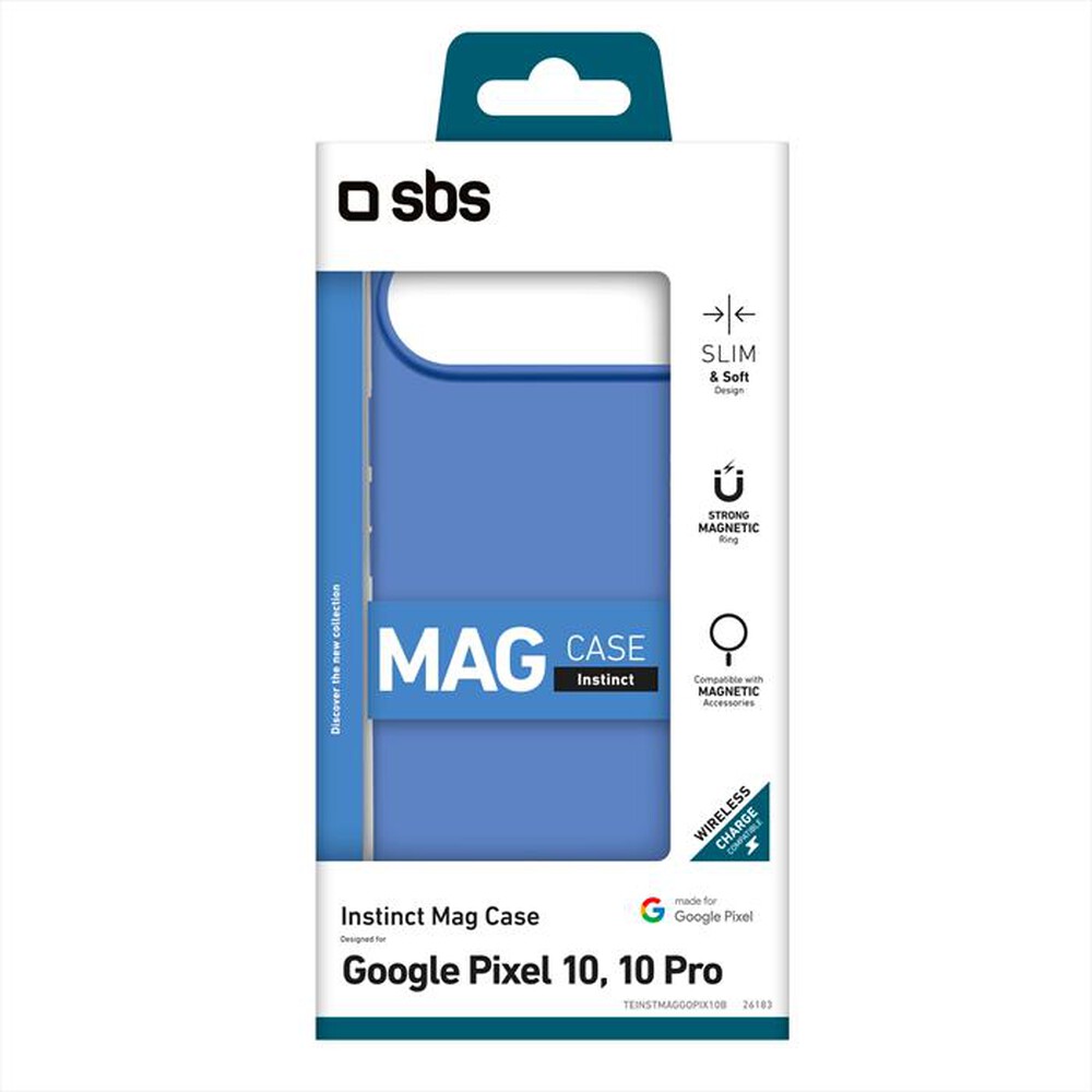 Immagine del prodotto SBS - Cover Instinct Mag per Google Pixel 10/10 Pro-Blu