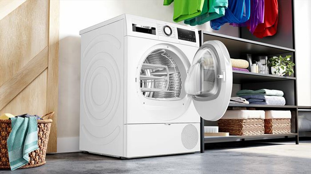 "BOSCH - Asciugatrice WQG233D1IT - 8 Kg - A+++-Bianco"