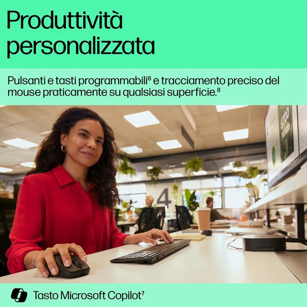 Immagine del prodotto HP - COMBO TASTIERA E MOUSE 720-Nero