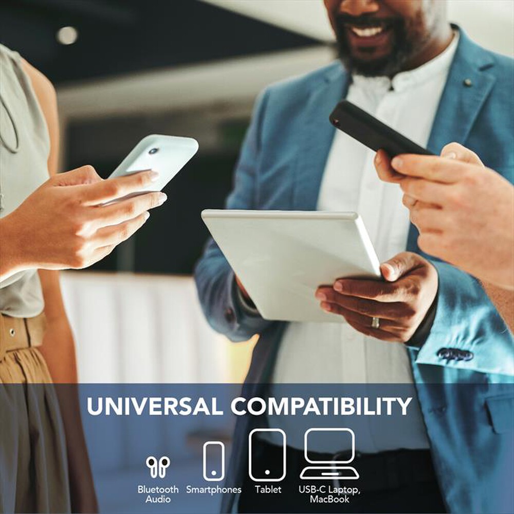 Immagine del prodotto CELLULARLINE - MULTIPOWER 100W KIT ACHKITGAN100WTABW-Bianco