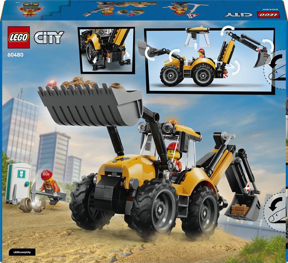 Immagine del prodotto LEGO - CITY Scavatrice da cantiere gialla - 60480