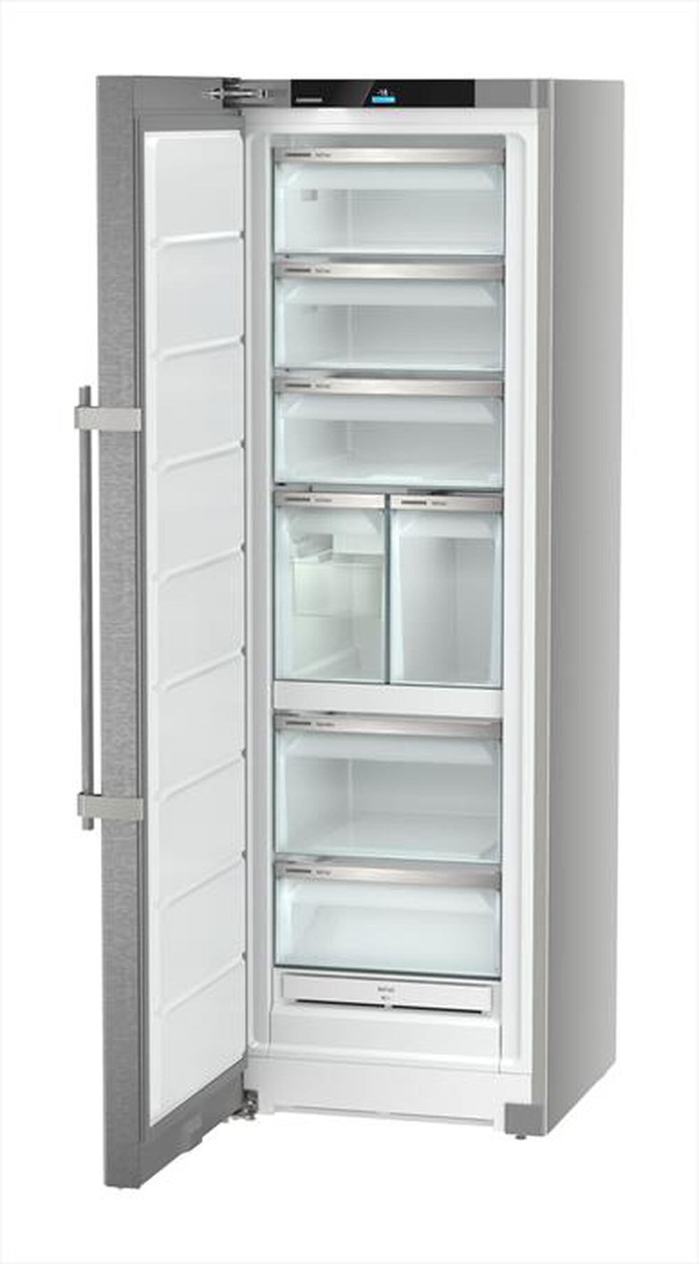 "LIEBHERR - Congelatore verticale SFNSDD 5267-20 ClasseD 277lt-Acciaio SmartSteel / Silver"