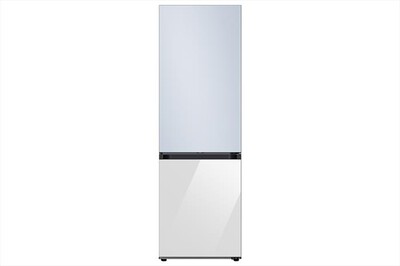 SAMSUNG - Frigorifero combinato F-RB34D154812 BESPOKE-Satin Sky blue-Clean White