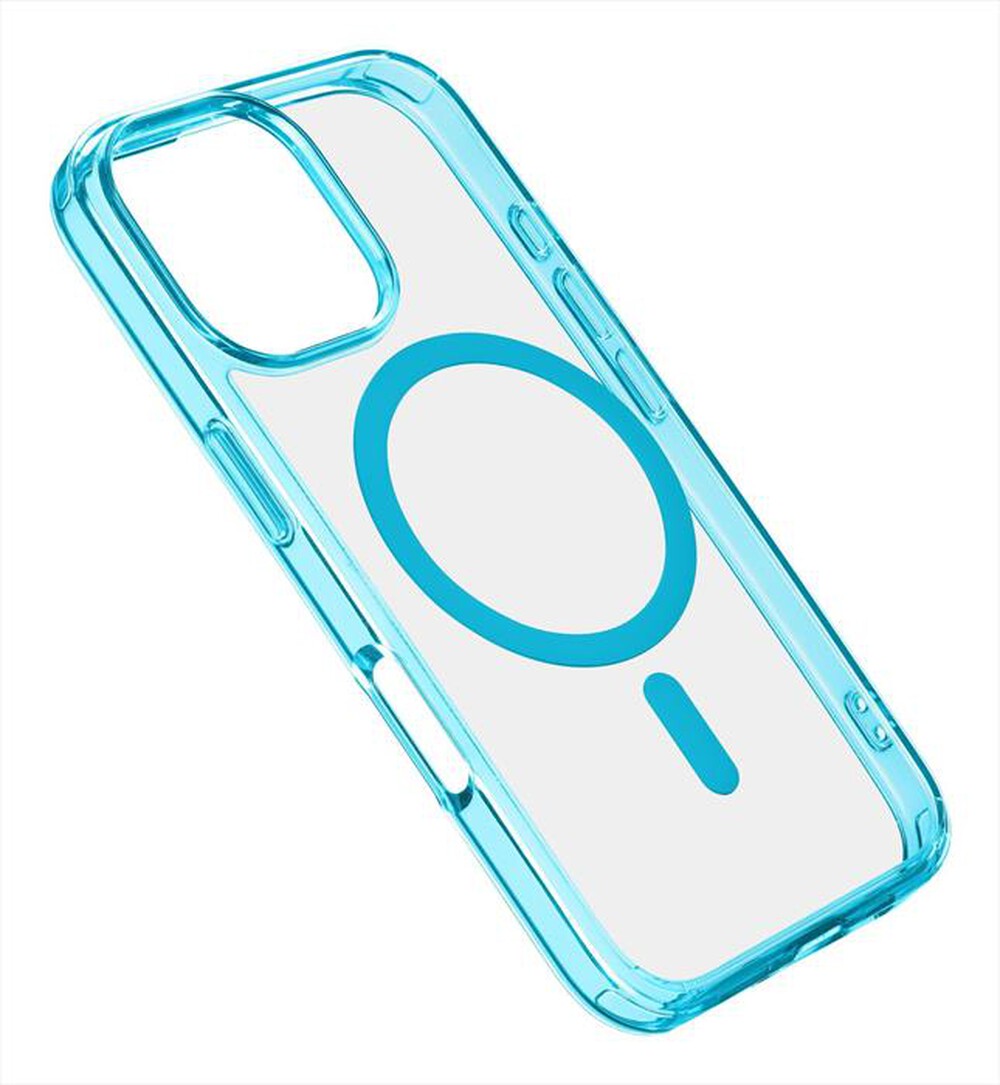 "CELLULARLINE - Cover ICONIC MAG per iPhone 16 Pro Max-Blu"