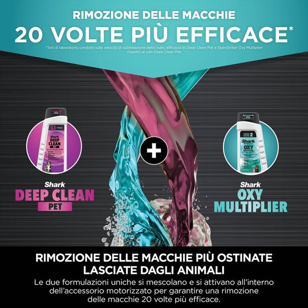 Immagine del prodotto SHARK - SMACCHIATORE PORTATILE STAINSTRIKER HAIRPRO PET-Grigio