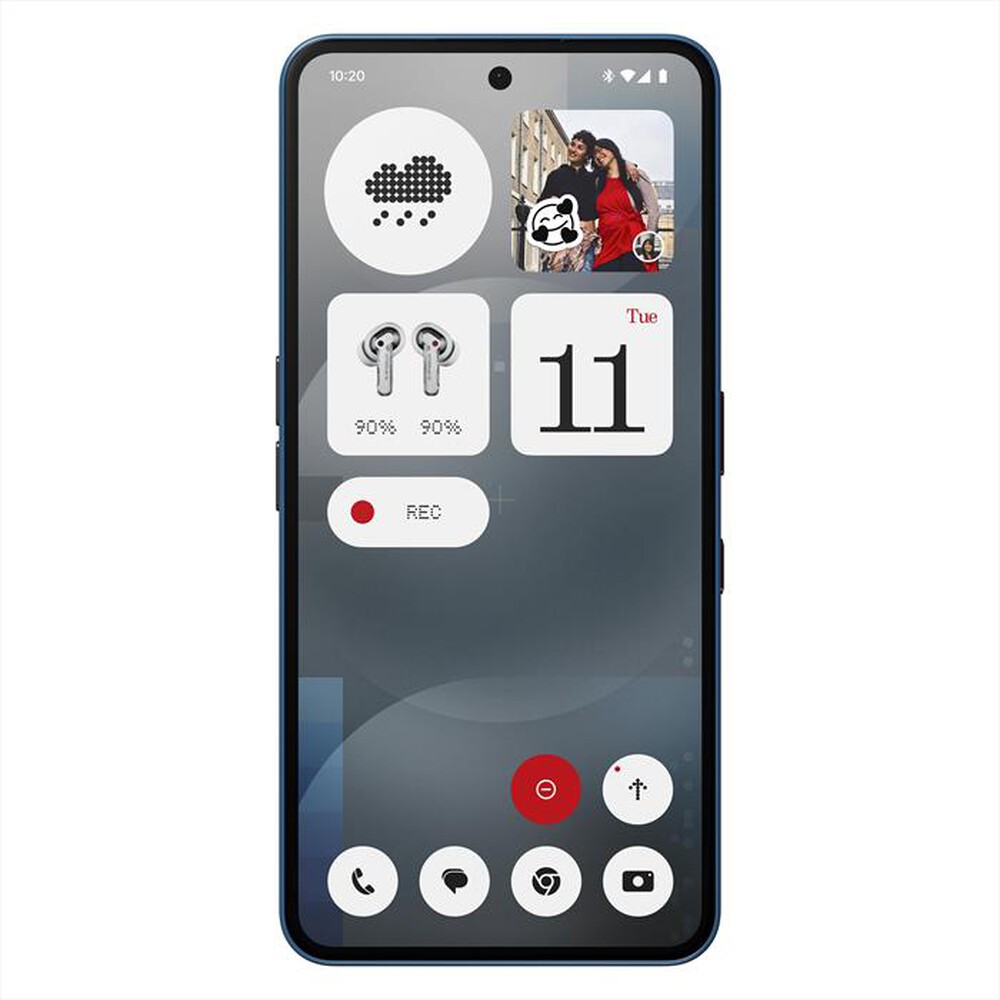 "NOTHING - Smartphone PHONE (3A) 12+256GB-Blu"