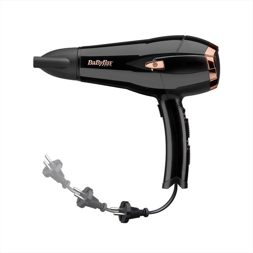 "BABYLISS - D373E-Nero/Bronzo"