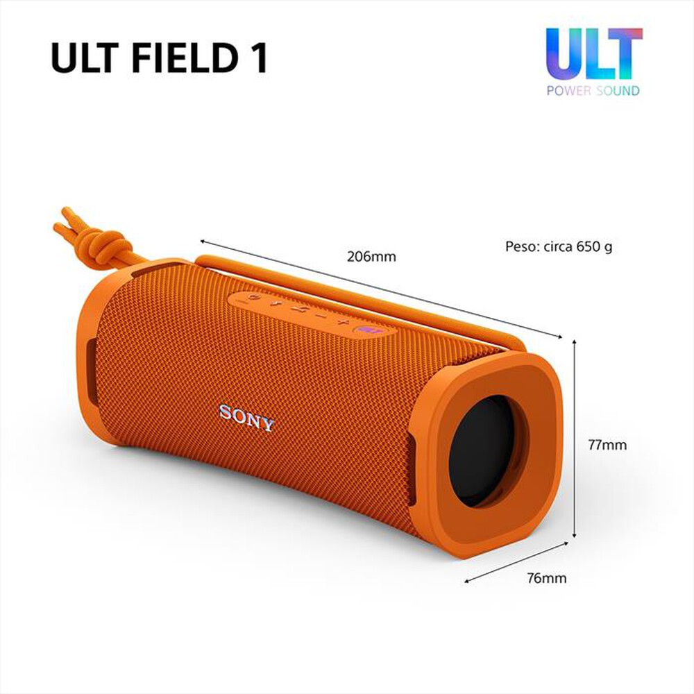 Immagine del prodotto SONY - Speaker SRSULT10D.CE7-Arancione