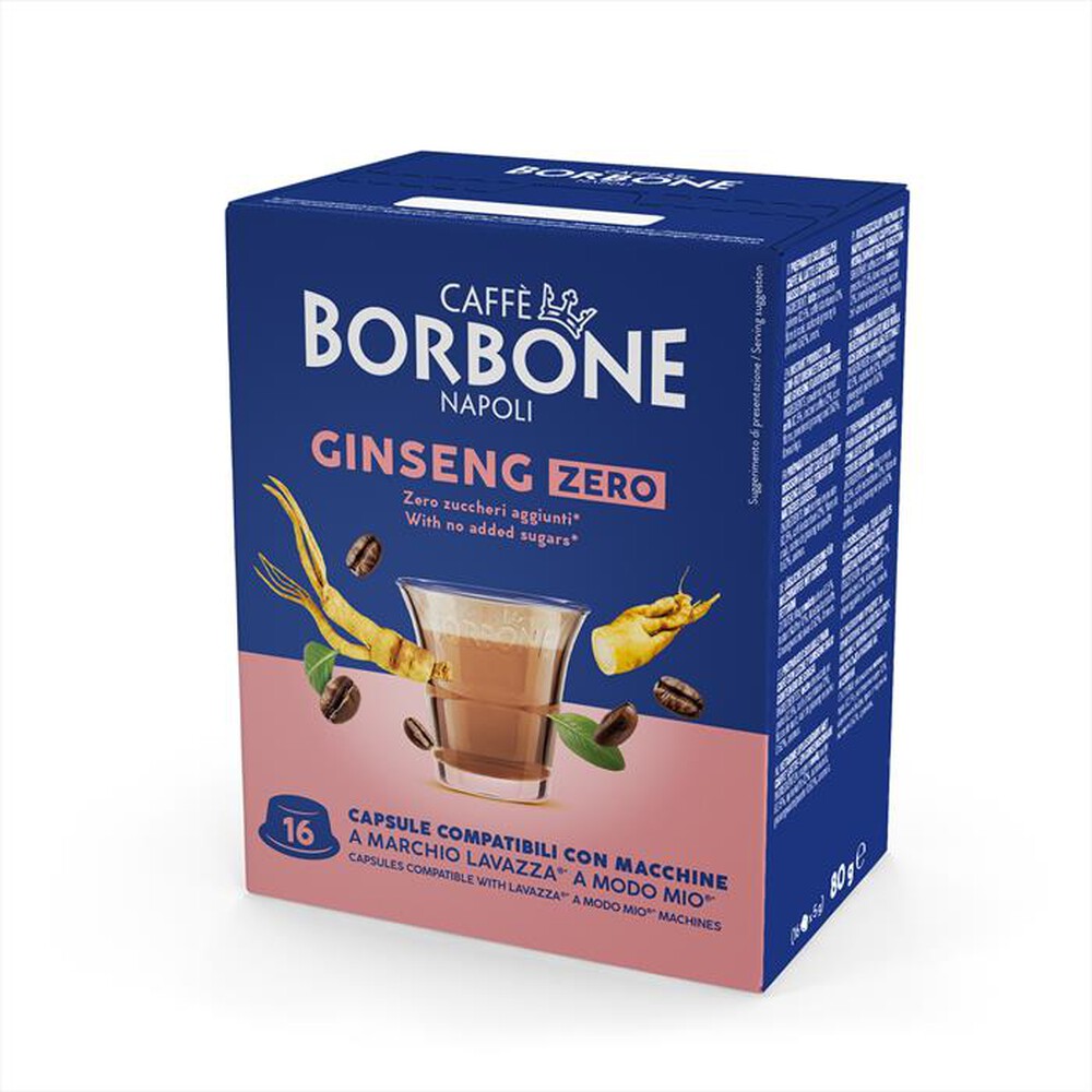 Immagine del prodotto CAFFE BORBONE - COMPATIBILI A MODO MIO - GINSENG ZERO - 16 CAPS-Multicolore