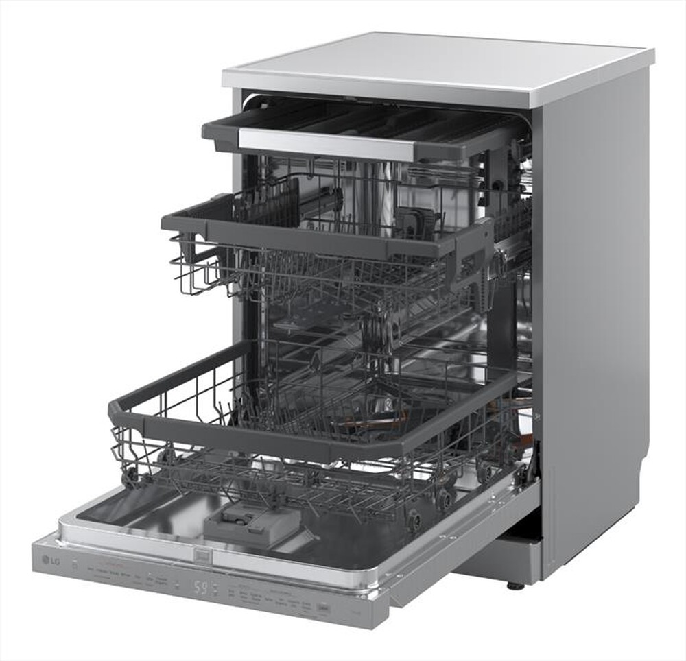 Immagine del prodotto LG - Lavastoviglie DF375HVS Classe A 14 coperti-Argento